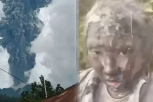 viral video pendaki wanita terjebak erupsi gunung marapi minta tolong ke ibu